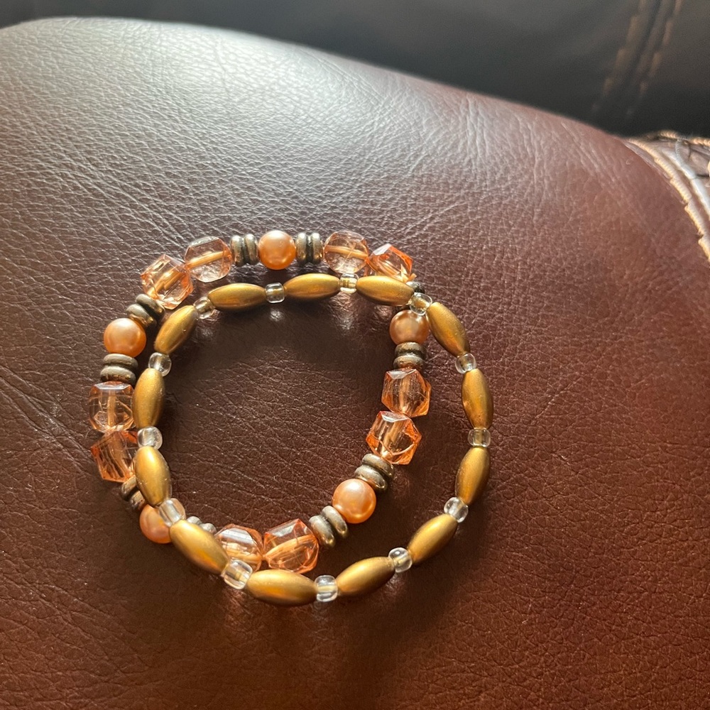 Costume jewelry beaded bracelets